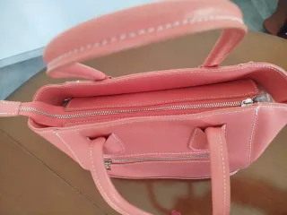 Borsa a mano corallo