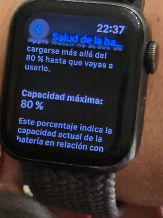 Apple Watch SE 40mm Gris Espacial