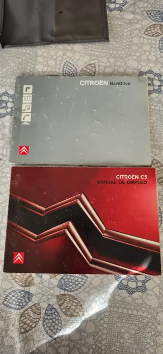 Manuales Citroën C5 y NaviDrive
