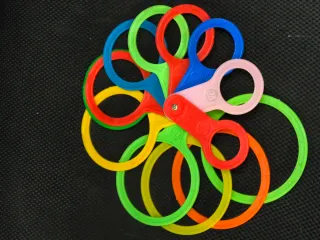 50 Sets Anillas Calibradas Medir Frutas