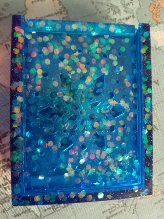 Caja joyero resina epoxi