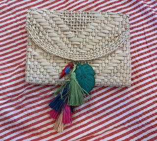 Bolso de mano Oysho tejido