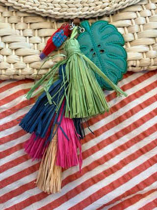 Bolso de mano Oysho tejido