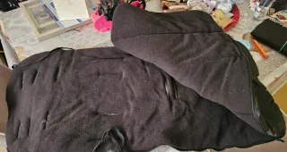 Funda para carrito de bebé negra