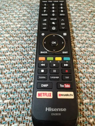 Mando Hisense TV Smart TV modelo EN3B39 original