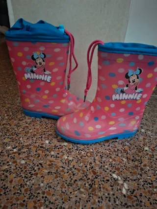 Botas de agua niña Minnie Mouse