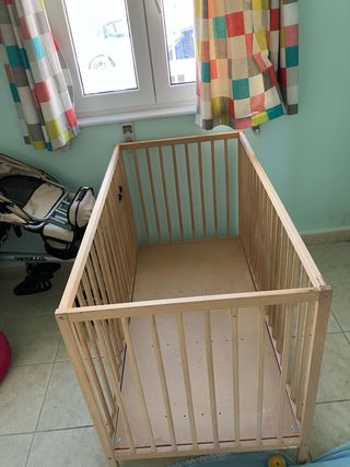 Cuna Ikea Madera