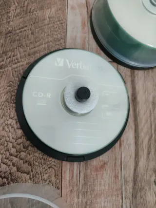 DVDs y CDs vírgenes