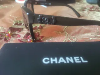 Occhiali da sole Chanel neri/marrone
