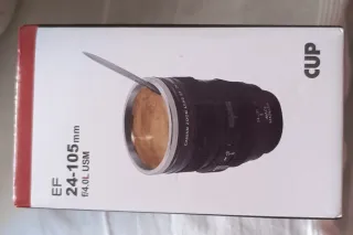 Termo Taza Objetivo Cámara