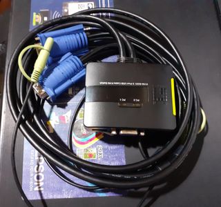 Conmutador KVM Level One 2 Puertos USB KVM-0223