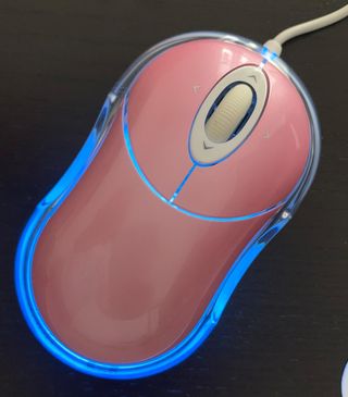 Mouse USB Rosa