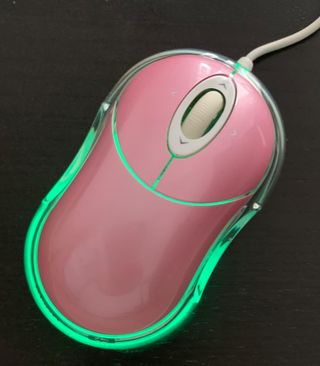 Mouse USB Rosa