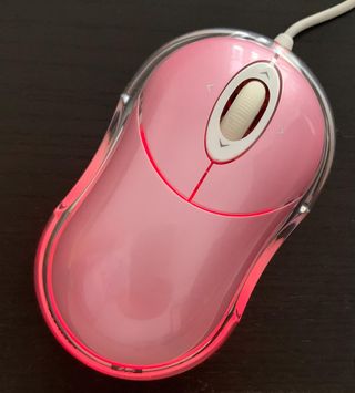Mouse USB Rosa
