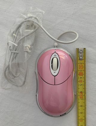 Mouse USB Rosa
