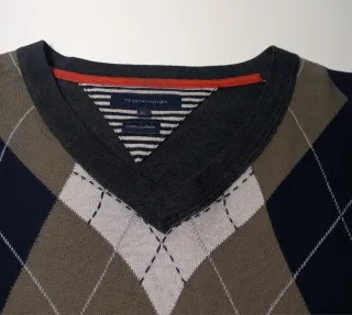 Jersey Tommy Hilfiger Argyle XL