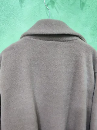 Abrigo paño marrón talla 60