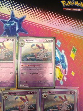Set completo Sylveon carte Pokémon