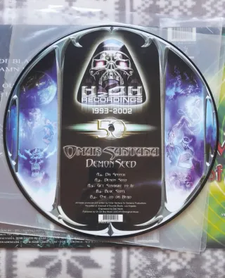 Lote 3 vinilos Headbanger, Omar Santana, Masters.