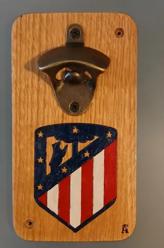 Abridor Cerveza con Escudo Atlético de Madrid