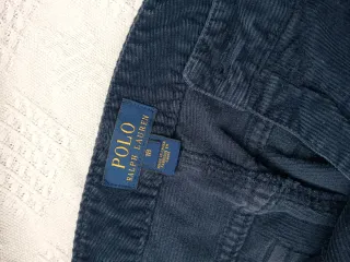Pantalón Polo Ralph Lauren azul niño de pana