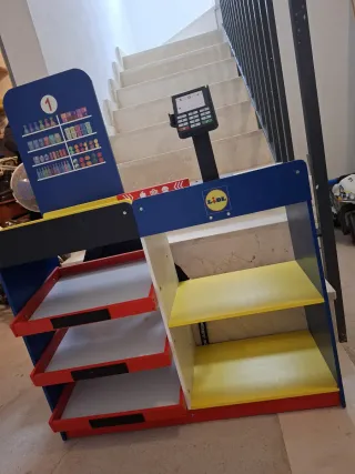 Supermercado infantil de juguete