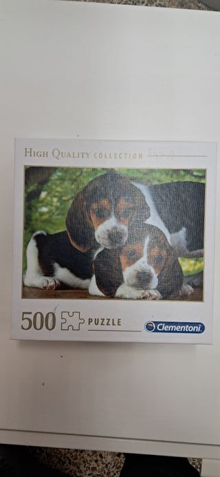 Puzzle Clementoni 500 piezas cachorros