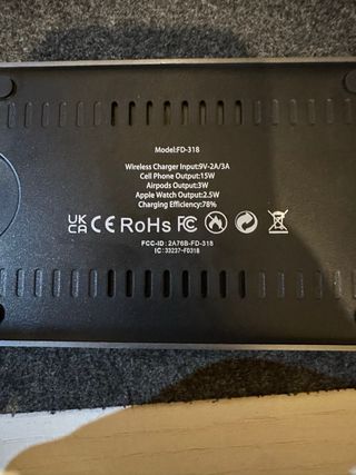 Caricatore Wireless 3 in 1