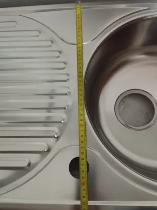 Fregadero de acero inoxidable