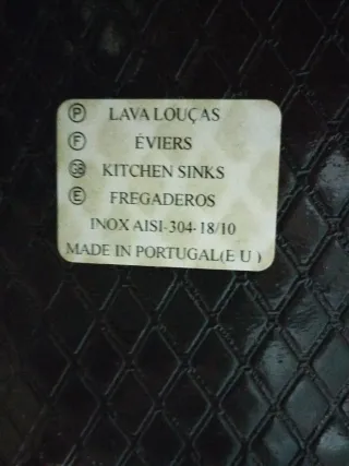 Fregadero de acero inoxidable