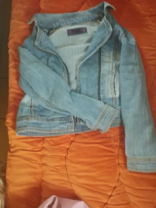 Chaqueta vaquera azul talla 8
