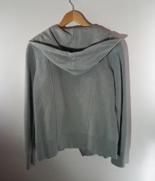 Sudadera Converse Gris Doble Botonadura