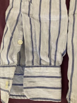 Camisa Pedro Del Hierro Lino Cuello Mao