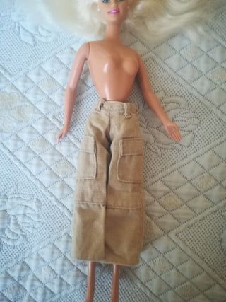 Bermudas Beges para Boneca