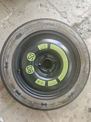 Rueda de repuesto Continental T-125/80 R15 Peugeot