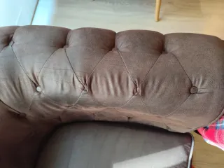 Sofá Chester Marrón Piel