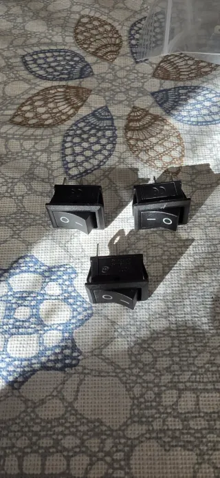 Interruptor Rocker ON OFF Cuadrado