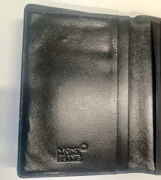 Portafoglio MontBlanc Uomo Nero