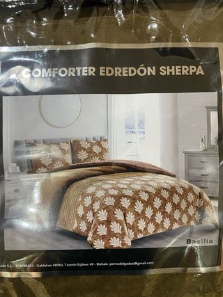 Edredón Borrego Sedalina 250x270 + 2 Cojines