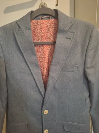 Americana El Ganso Azul Slim Fit Talla M