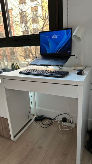 Escritorio Blanco Ikea MICKE