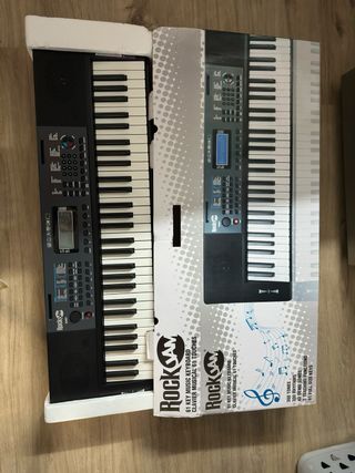 Teclado RockJam 61 teclas