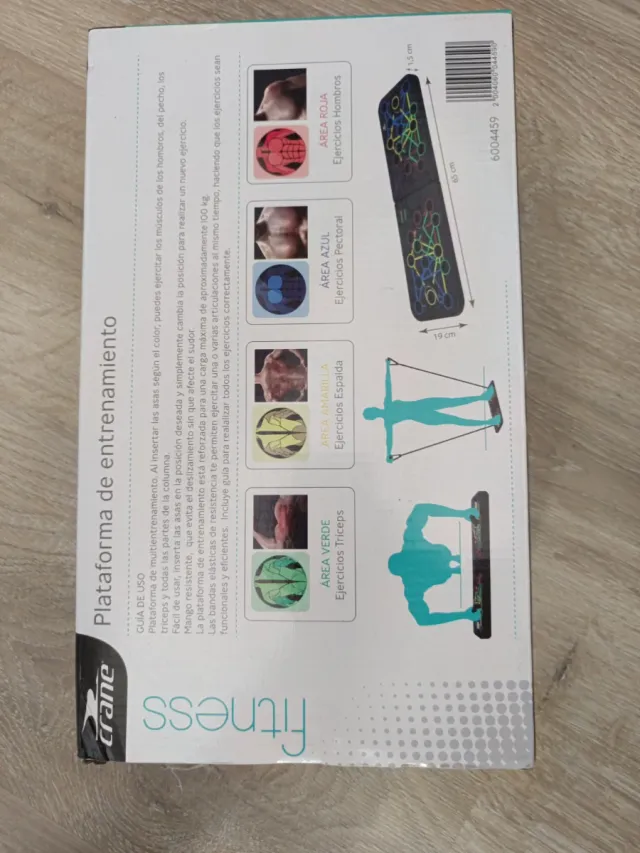 Plataforma Fitness Crane sin usar