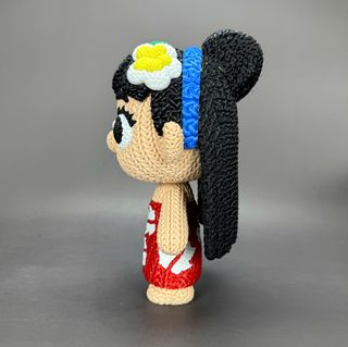Muñeco Lilo y Stitch 3D crochet