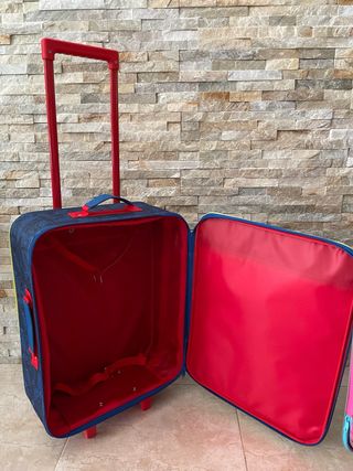 Maletas infantiles Frozen y Cars