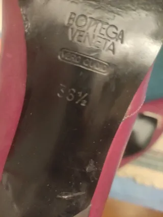 Bottega Veneta Décolleté Pelle Tg 36.5