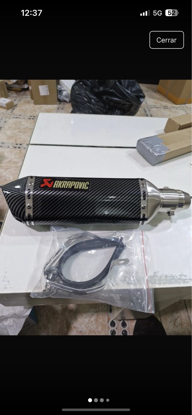 Silenciador Akrapovic Moto Universal