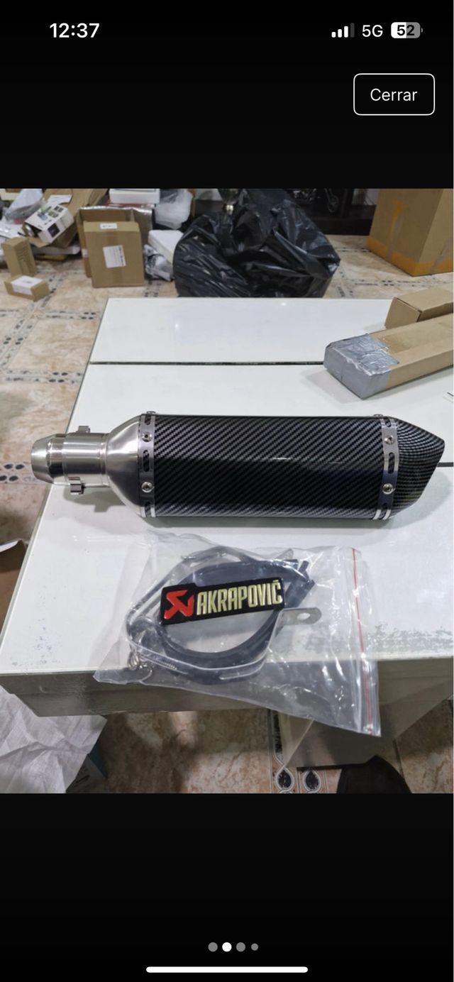 Silenciador Akrapovic Moto Universal
