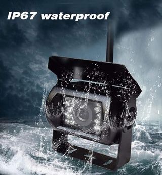 2 Camaras de Marcha Atras con Pantalla Inalambrica