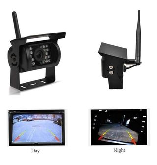2 Camaras de Marcha Atras con Pantalla Inalambrica